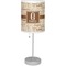 Coffee Lover Drum Lampshade with base included