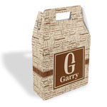 Coffee Lover Gable Favor Box (Personalized)