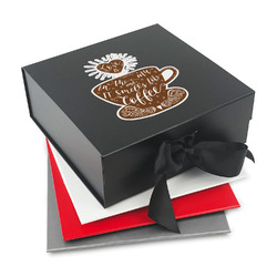 Coffee Lover Gift Box with Magnetic Lid