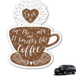 Coffee Lover Graphic Car Decal