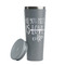 Coffee Lover Grey RTIC Everyday Tumbler - 28 oz. - Lid Off