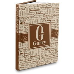 Coffee Lover Hardbound Journal - 7.25" x 10" (Personalized)