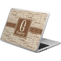 Coffee Lover Laptop Skin - Custom Sized (Personalized)
