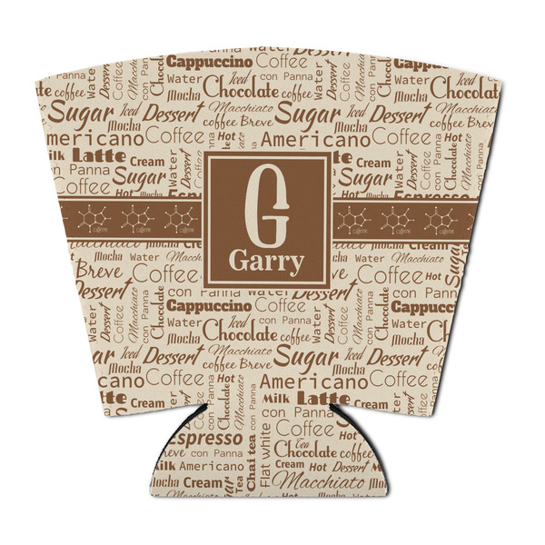 Custom Coffee Lover Party Cup Sleeve - with Bottom (Personalized)