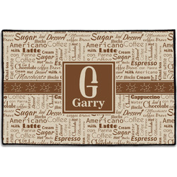 Coffee Lover Door Mat - 36"x24" (Personalized)