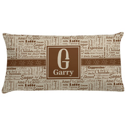 Coffee Lover Pillow Case - King (Personalized)