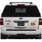 Coffee Lover Personalized Square Car Magnets on Ford Explorer