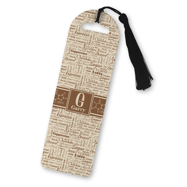 Custom Coffee Lover Plastic Bookmark (Personalized)