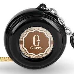 Coffee Lover Pocket Tape Measure - 6 Ft w/ Carabiner Clip (Personalized)