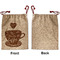 Coffee Lover Santa Bag - Approval - Front