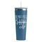 Coffee Lover Steel Blue RTIC Everyday Tumbler - 28 oz. - Front