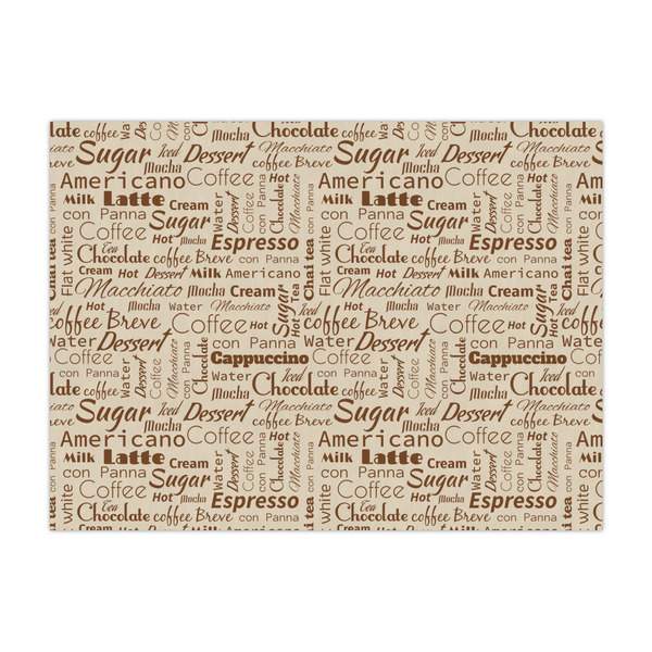 Custom Coffee Lover Large Tissue Papers Sheets - Heavyweight
