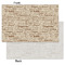 Coffee Lover Tissue Paper - Lightweight - Small - Front & Back