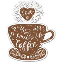 Coffee Lover Graphic Decal - Large