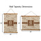 Coffee Lover Wall Hanging Tapestries - Parent/Sizing