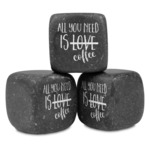 Coffee Lover Whiskey Stone Set - Set of 3