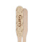 Coffee Lover Wooden Food Pick - Paddle - Single Sided - Front & Back