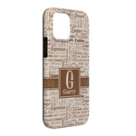 Coffee Lover iPhone Case - Rubber Lined - iPhone 13 Pro Max (Personalized)