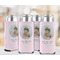 Baby Girl Photo 12oz Tall Can Sleeve - Set of 4 - LIFESTYLE