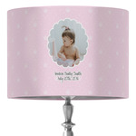 Baby Girl Photo 16" Drum Lamp Shade - Fabric