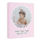 Baby Girl Photo 16x20 - Canvas Print - Angled View