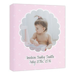 Baby Girl Photo Canvas Print - 20x24