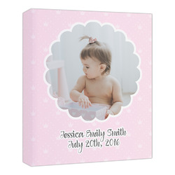 Baby Girl Photo Canvas Print - 20x24