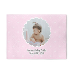 Baby Girl Photo 5' x 7' Indoor Area Rug