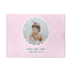 Baby Girl Photo 5' x 7' Patio Rug