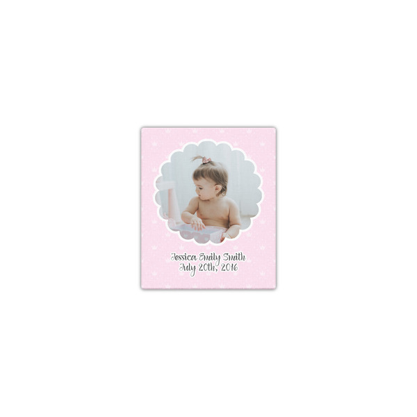 Custom Baby Girl Photo Canvas Print - 8x10