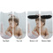 Baby Girl Photo Adult Ankle Socks - Double Pair - Front and Back - Apvl