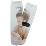 Baby Girl Photo Adult Crew Socks