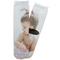 Baby Girl Photo Adult Crew Socks - Single Pair - Front and Back