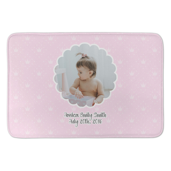 Custom Baby Girl Photo Anti-Fatigue Kitchen Mat