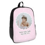 Baby Girl Photo Kids Backpack (Personalized)