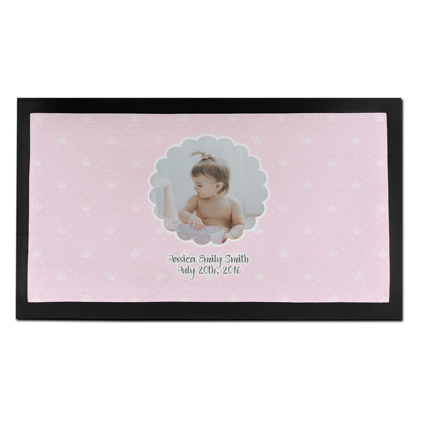 Custom Baby Girl Photo Bar Mat - Small