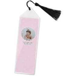 Baby Girl Photo Book Mark w/Tassel (Personalized)