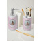 Baby Girl Photo Ceramic Bathroom Accessories - LIFESTYLE (toothbrush holder & soap dispenser)