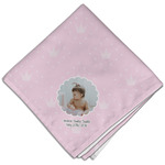 Baby Girl Photo Cloth Dinner Napkin - Single