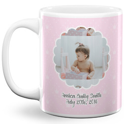 Baby Girl Photo 11 Oz Coffee Mug - White