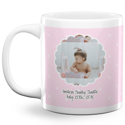 Baby Girl Photo 20 Oz Coffee Mug - White
