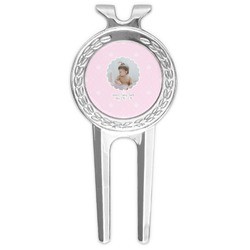 Baby Girl Photo Golf Divot Tool & Ball Marker (Personalized)