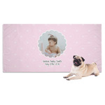 Baby Girl Photo Dog Towel