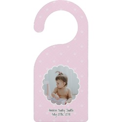 Baby Girl Photo Door Hanger (Personalized)