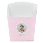 Baby Girl Photo French Fry Favor Boxes