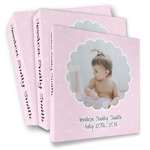 Baby Girl Photo 3 Ring Binder - Full Wrap