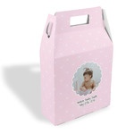 Baby Girl Photo Gable Favor Box