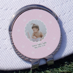 Baby Girl Photo Golf Ball Marker - Hat Clip