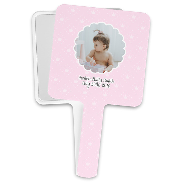 Custom Baby Girl Photo Hand Mirror