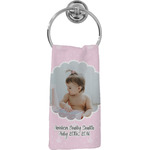 Baby Girl Photo Hand Towel - Full Print (Personalized)